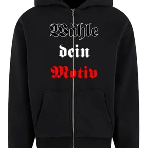Rechtsdruck Oversize Zip Hoodies für Damen