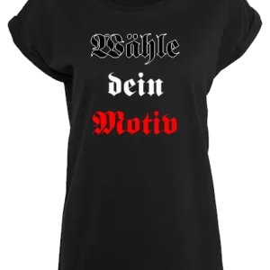 Rechtsdruck Ladies´ Extended Shoulder Tee 100% Baumwolle